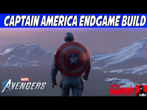 Marvel's Avengers Captain America | Endgame Setup and Build Showcase