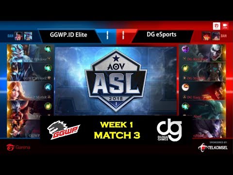 ASL 2018 Season 1 Week 1 - GGWP.ID VS DG ESPORT (Match 3)