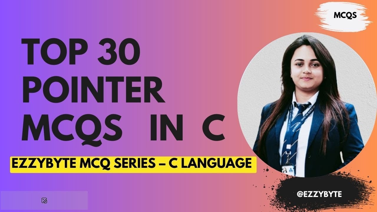 Want to MASTER C Pointers? Watch These 30 Crucial MCQs #mcqs #pointer #mcq