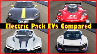 Project Cars 3 Electric Pack | All Electric Cars Compared |Stock vs Tuned