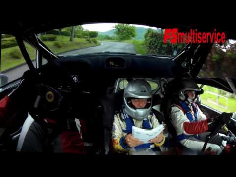 Profeta Zanella al Rally int  del Taro 2017 onboardcamera FSmultiservice