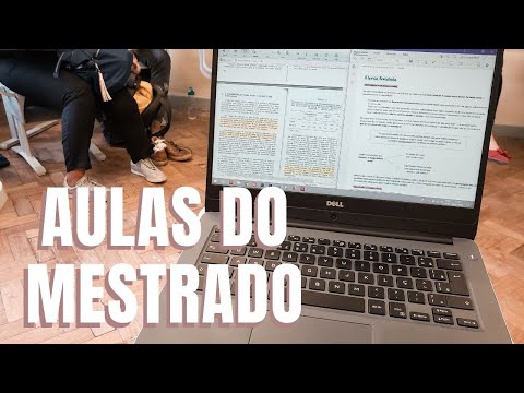 Como são as AULAS no MESTRADO // Tenho aula todo dia? São expositivas?