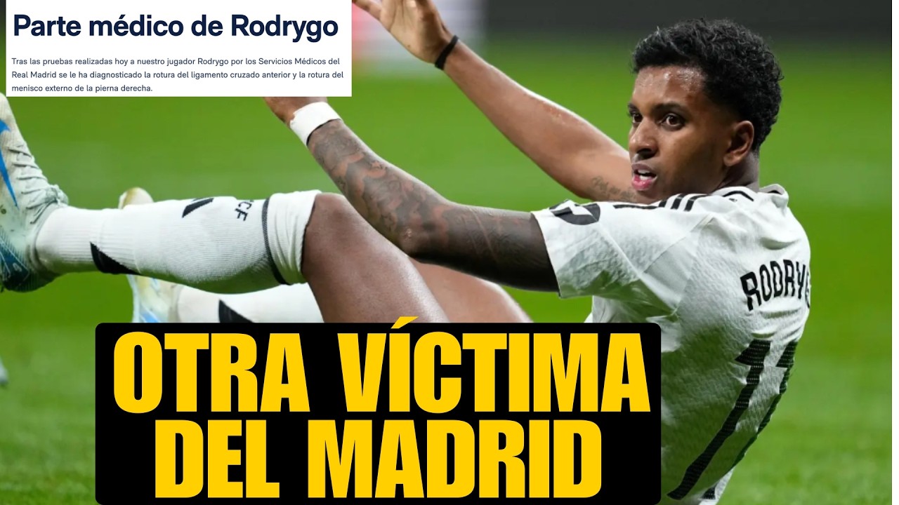 RODRYGO NO SE HA LESIONADO: LO HAN LESIONADO COMO A MILITAO, GULER O MBAPPE