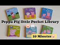 Peppa Pig Little Pocket Library Collection For Children And Toddlers