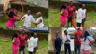 Pastor  SAMUEL IN ANOTHER PROBLEM AS EVIL MARINE GIRL CAME TO ATTACK PASTOR. 
