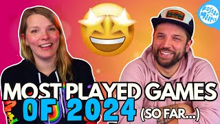 Most Played Board Games of 2024 (so far)