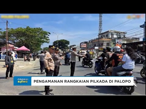 POLRES PALOPO KAWAL KETAT PENETAPAN NOMOR URUT PILWALKOT