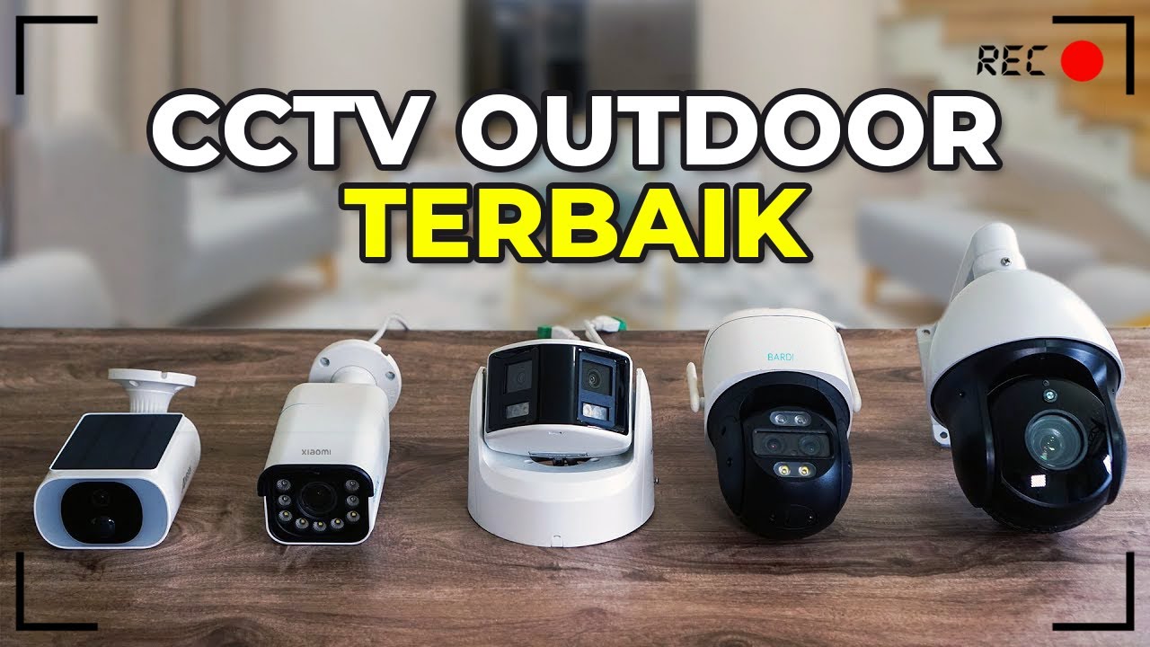 5 Rekomendasi Kamera CCTV OUTDOOR Wifi Terbaik 2026 Harga MURAH Gambar CERAH!