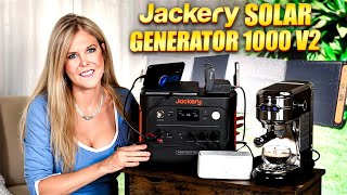 Jackery Solar Generator 1000 v2 | Power Station for Home or Off Grid