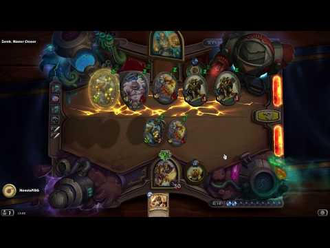 [ PC ] Hearthstone Boomsday Puzzle Lab Mirror Level 4 All Solutions