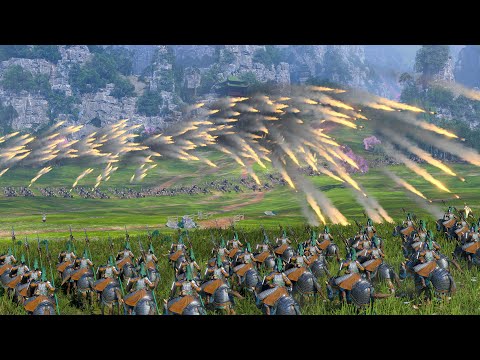 160 HWACHA vs 5000 SHOCK CAVALRY - Total War WARHAMMER 3