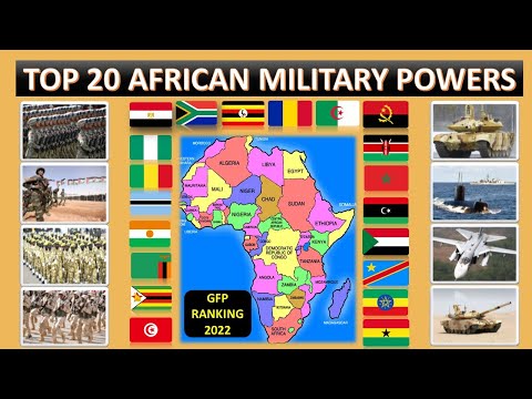 Top 20 Military Powers in Africa 2022|Most Powerful Countries in Africa|Strongest Military in Africa