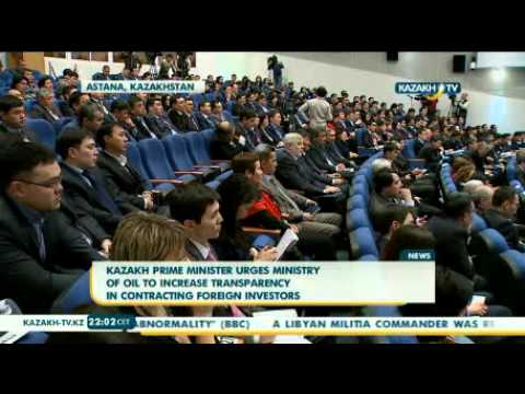 Serik Akhmetov urges Ministry of Oil to increase transparency in contracting foreign investors