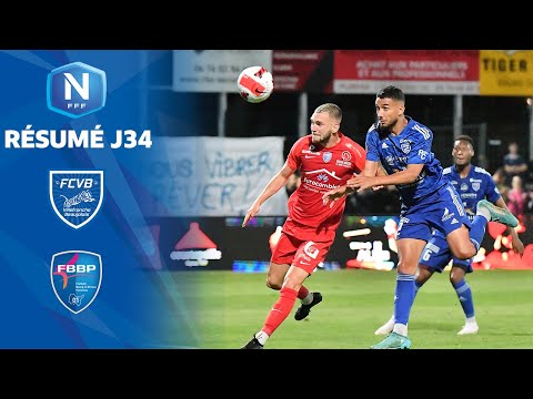 J34 I FC Villefranche B. - Bourg-Péronnas 01 (4-1), le résumé I National FFF 2021-2022