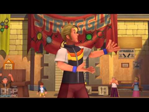 Kingdom Hearts 2 Final Mix HD playthrough pt8 - Early Tournament Rounds