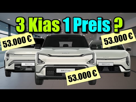 3 KIAs, 1 PRICE? Do the EV3, EV4, and EV5 cost the same? Which one should you choose? No test. Op...