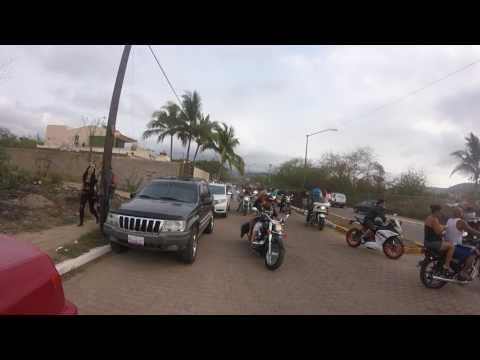 QUEMON DE LLANTA! MOTOFIESTA GUAYABITOS 2017! GO PRO HERO+