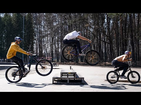 Zrób to ćwiczenie i SKACZ WYŻEJ | Bunnyhop Challenge na 3 rowerach 🤔