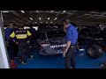 Ryan Blaney wrecks during Charlotte Motor Speedway road course test