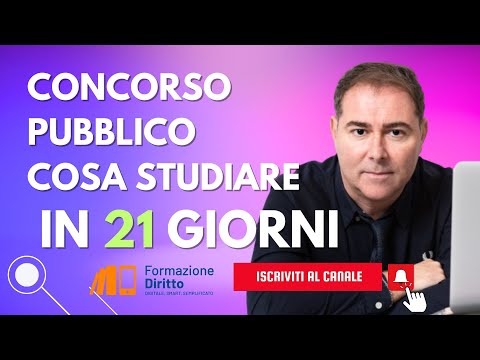 PUBLIC COMPETITIONS - What to Study in 21 Days