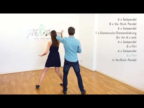 3. Abfolge/Figurenkombination Pendelwalzer & Wiener Walzer - Bsp. 3 (z.B. Hochzeitstanz) ohne Musik