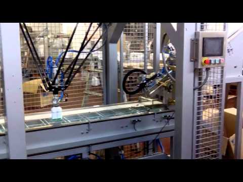 Line for multipack snacks with "Pick and Place"