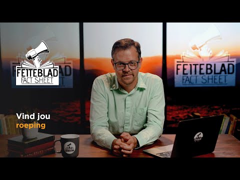 | Feiteblad | Vind jou roeping