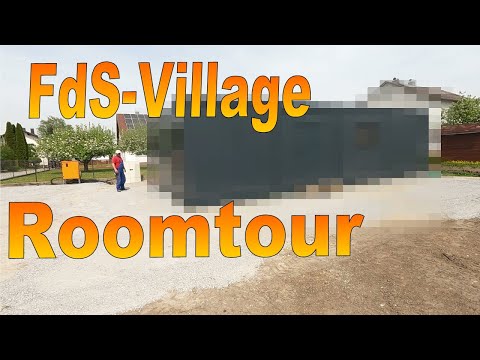 FdS Village : Room Tour 🤗 Endlich die Containeranlage steht !