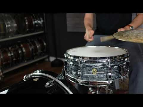 Ludwig Legacy Silver Sparkle Jazz Fest 5.5x14" Mahogany Snare Drum | NEW Authorized Dealer image 4
