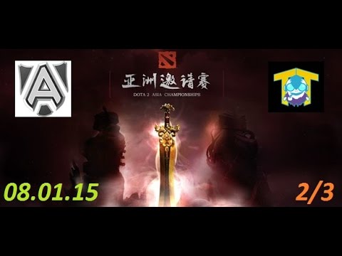 Alliance vs TT [Team Tinker] {08.01.15, game 2 / 3} (Dota 2 Asia Championship 2015) ENG