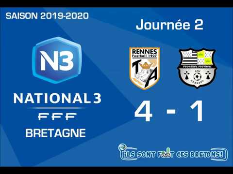 N3 (J2) Résumé TA Rennes - AGLD Fougères (4-1)
