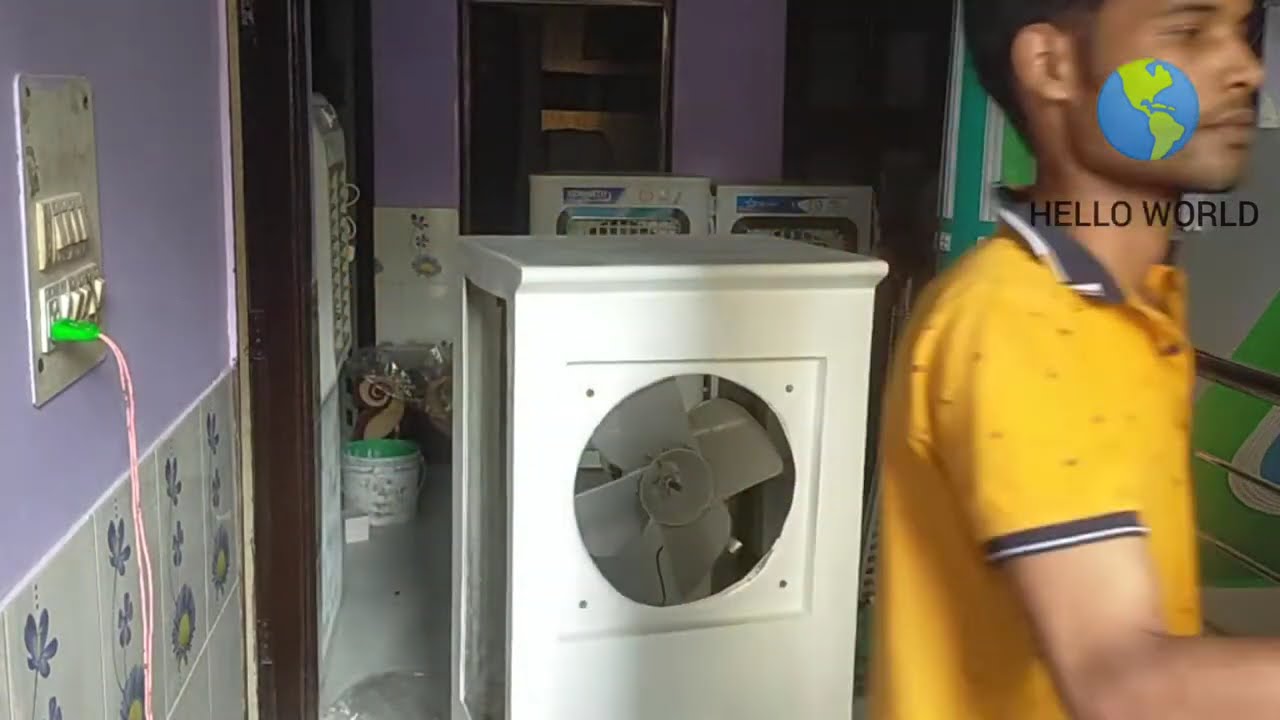cooler fitting in home !! air cooler assembly parts !! best air cooler in india !! indoor cooler