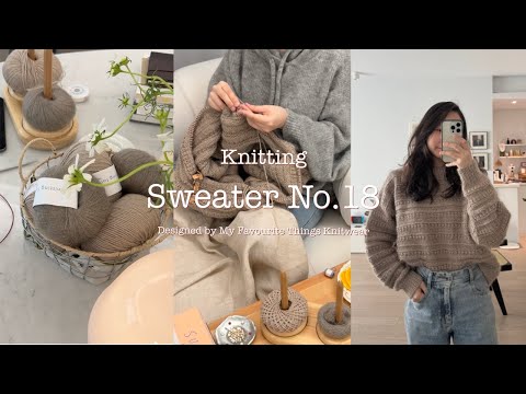 Knitting Sweater No.18 by My Favourite Things Knitwear · Project 17