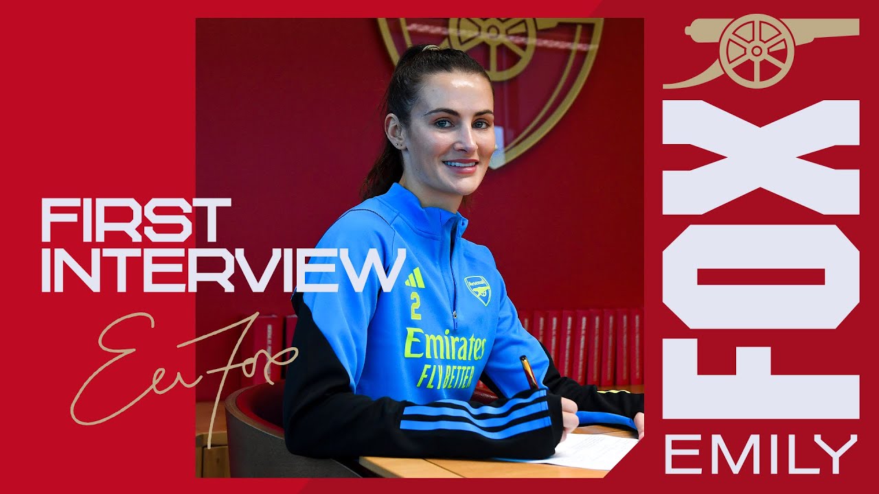Emily Fox's first interview for The Arsenal!