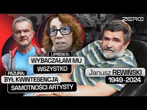 JANUSZ REWIŃSKI NIE ŻYJE. CEZARY PAZURA I OLGA LIPIŃSKA WSPOMINAJĄ IKONĘ SATYRY
