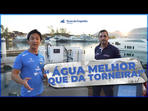 Vídeo demonstrativo de Dessalinizador Náutico Linha Acqua H-Tec (120 a 500 LPH)