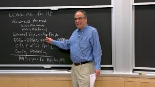 24. Molecular Orbital Theory I; Variational Principle and Matrix Mechanics