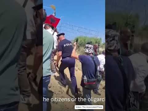 Le proteste contro il resort del genero di Trump in Albania #shorts