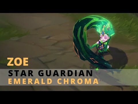Star Guardian Zoe Emerald Chroma - essence emporium 2022