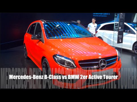 Mercedes-Benz B-Class 2015 vs BMW 2er Active Tourer 2015
