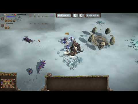 War Party RTS - Nakamura vs SadSadSad Set 1 (1000$ Chief of the stone age Tournament RO16)