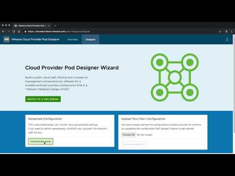 VMware Cloud Provider Pod Designer - An Introduction