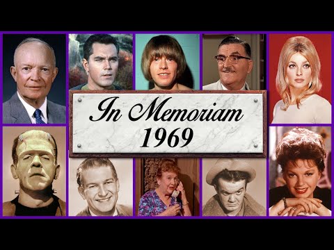 In Memoriam 1969: Famous Faces We Lost in 1969