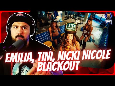 REACCION A Emilia, TINI, Nicki Nicole - blackout 🧊