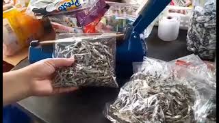 Dried Fish ("Buwad") Repacking ang Pack Sealing | Small Business