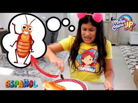 Maria Clara y JP en una divertida historia de una cucaracha gigante
