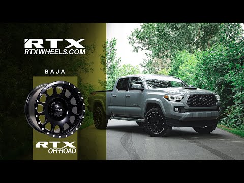 Baja Satin Black - Toyota Tacoma TRD | RTX Off-Road