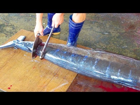 A Whole Swordfish Cutting - Taiwan