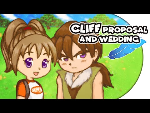 Harvest Moon DS: Cute - Cliff's Proposal & Wedding
