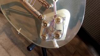 Video thumbnail for Clear Acrylic Electric Guitar Review - Galveston - by theotherchannel